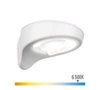 Edm Aplique Solar 2W 200lm 6500K con Sensor Blanco 31 Leds IP44