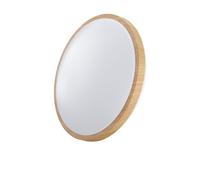 EDM Aplique de superficie circular LED 18W 1820lm 6400K ø33x7,3cm Efecto madera