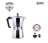 Edm cafetera aluminio 6 tazas