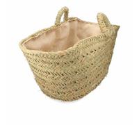 EDM Cesta para leña Esparto 60 x 35 x 45 cm 60 x 45 x 35 cm Oval - Marca Product - EAN: 8425998742381