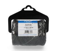 Edm Cordel rafia negro 600/1 calibre 1,7 mm x 120 m para paquetería y plantas