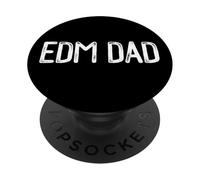 EDM Dad Music Festival Rave Party Electrónica Danza DJ Papás PopSockets PopGrip Adhesivo