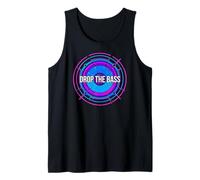 EDM Dubstep Basshead Drop The Bass Speaker Camiseta sin Mangas