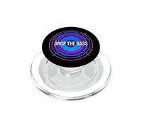 EDM Dubstep Basshead Drop The Bass Speaker PopSockets PopGrip para MagSafe