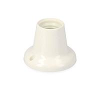 EDM E44007 Portalamparas Zocalo Recto Envasado, Multicolor, E 27