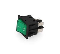 EDM E45051 Interruptor Bipolar 15A, Verde, 250 V