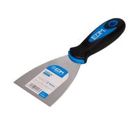 Edm Espátula profesional mango caucho 75 mm para emplastar y eliminar pintura