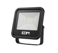 Edm foco proyector led 20w 1520lm 6400k luz fria black series 12,4x10,