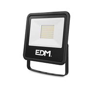 EDM FOCO PROYECTOR LED 50W 4000lm 4000K LUZ DIA BLACK SERIES
