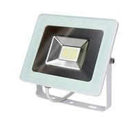 Edm Grupo 70373 Foco Proyector Led Extraplano, Smd Ip65 220-240V 20W, 6400K Luz Fria, 1400 Lumens, Negro