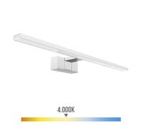 Edm lámpara de pared led 12 w 60 x 12,8 x 5,1 cm 1270 lm aluminio abs