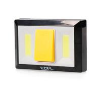 EDM Linterna con Base Imantada 2 LED 200lm 4xAAA