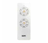 EDM Mando a Distancia para Ventilador 33820 Báltico 33820 Blanco Recambio