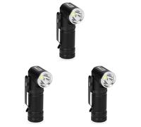 EDM MINI LINTERNA LED PLEGABLE RECARGABLE 450lm (Paquete de 3)