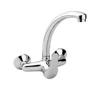 EDM Monomando fregadera caño Tubo Pared Serie h2o