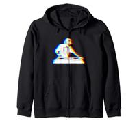 EDM Music Trippy House DeeJay DJ Vaporwave Techno Rave Party Sudadera con Capucha