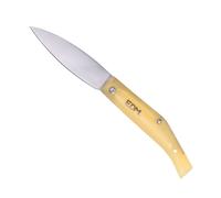 Edm Navaja ANETO Plegable Mango Plástico Acero Inoxidable Profesional 22cm Marrón