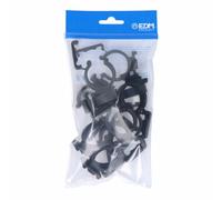 EDM Product Abrazadera EDM E48163 M-32 Ferroplast 10 Unidades - Marca EAN: 8434259012064