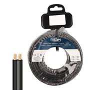 Edm product cable paralelo plano edm 28714 negro 20 m 2 x 0,75 mm - ma