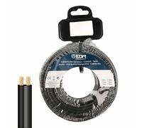EDM Product Cable Paralelo Plano EDM 28714 Negro 20 m 2 x 0,75 mm - Marca EAN: 8425998287141