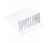 EDM Product Rejilla de ventilación EDM 87754 Blanco 12,5 x 17 x 17 cm - Marca EAN: 8425998877540