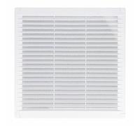 EDM Rejilla de ventilación 87704 Blanco 20 x 20 x 0,7 cm Mosquitera