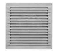 EDM Rejilla de ventilación 87725 Gris 17 x 17 x 1,15 cm Mosquitera