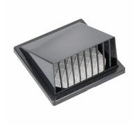 EDM Rejilla de ventilación 87756 Antracita 12,5 x 17 x 17 cm