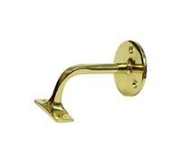 EDM Soporte para Barandilla 3 tornillos Dorado Acero