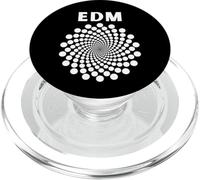 EDM Spiral Dots Rave Techno Electronic Optical Illusion PopSockets PopGrip para MagSafe
