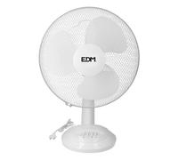 Ventilador de Mesa EDM - 35w Ø 30 Cm - Blanca