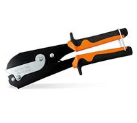 EDMA - Maxi-Ret - Alicates para Repujar - 5 Hojas - Especial Acero INOX - Reducción del Ø por Prensado - Ideal para Tejadores - 035055 - Herramienta Manual de Calidad para Uso Profesional y Doméstico