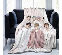 EDMKO Jim-in J-Hope Blanket Super Soft Blanket, Light Plush Bed Blanket, Suitable for Adults B-T_S and Children to Use 50" X