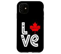 Edmonton Love Winter Snow Canada Canadian Christmas NYE Carcasa para iPhone 11