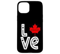 Edmonton Love Winter Snow Canada Canadian Christmas NYE Carcasa para iPhone 15 Plus