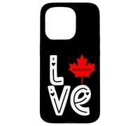 Edmonton Love Winter Snow Canada Canadian Christmas NYE Carcasa para iPhone 15 Pro