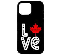Edmonton Love Winter Snow Canada Canadian Christmas NYE Carcasa para iPhone 16 Pro MAX