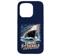 Edmund Fitzgerald Leyenda del Lago Superior Carcasa para iPhone 15 Pro