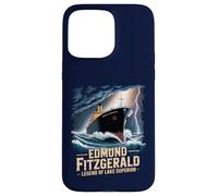 Edmund Fitzgerald Leyenda del Lago Superior Carcasa para iPhone 15 Pro MAX