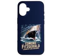 Edmund Fitzgerald Leyenda del Lago Superior Carcasa para iPhone 16
