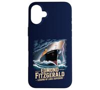 Edmund Fitzgerald Leyenda del Lago Superior Carcasa para iPhone 16 Plus
