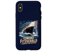 Edmund Fitzgerald Leyenda del Lago Superior Carcasa para iPhone X/XS