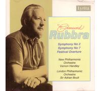 Edmund Rubbra (1901-1986) - Rubbra: Festival Overture, Symphonies 2 & 7 (UK Import)