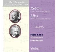 Rubbra, Bliss : Concertos pour piano. Lane, Botstein.