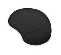 Ednet MicroConnect IC-64020 - Alfombrilla para ratón con reposamuñecas, Color Negro