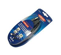 Ednet USB A - Mini USB B 2m - Cable USB, Negro