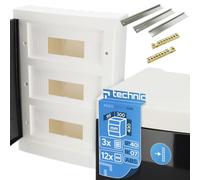 EDO Caja de Distribución de Superficie 3 Filas para 36 Módulos 43x30x9,5cm