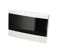 EDO Caja de Distribución Empotrada 1 Fila para 12 Módulos 20 x 30 x 9,5 cm IP40 - Cuadro Electrico en ABS Blanco - Armario de Distribución para Instalaciones Interiores
