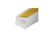 EDO Canaleta Autoadhesiva para Cables 60x40 mm Blanca 2 m - Tira de PVC