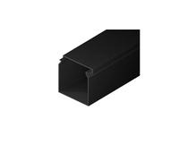 EDO Canaleta Eléctrica 40x40 mm Antracita Oscuro 2 m - Tapa Abatible